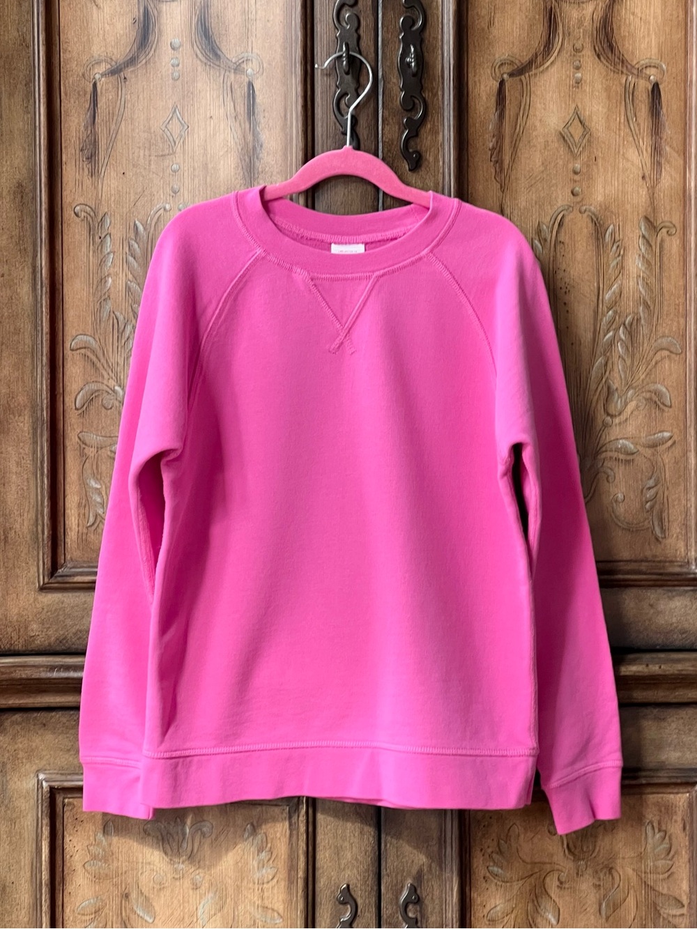 Hanna Andersson Girls Pink Cotton Crewneck Sweatshirt Sz 10